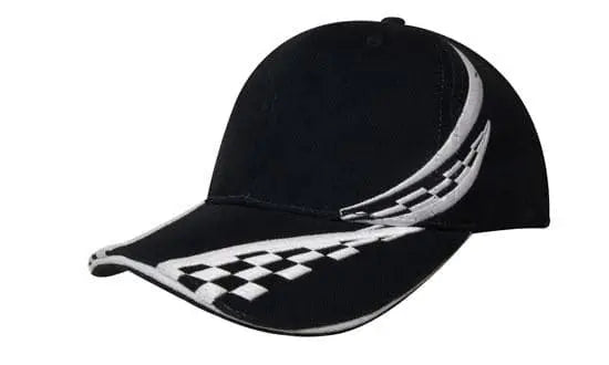 Headwear Checker Embroidery & Sandwich Cap X12 - 4076 Metro Workwear.